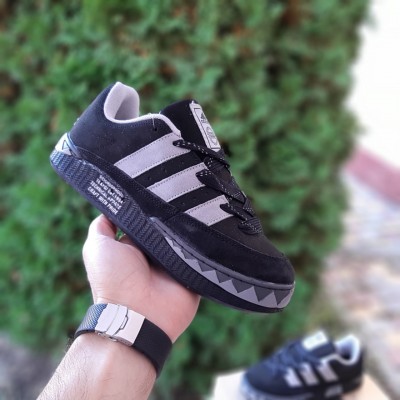 Adidas Adimatic Neighborhood Grey Black чорні з сірим, Розмір 43