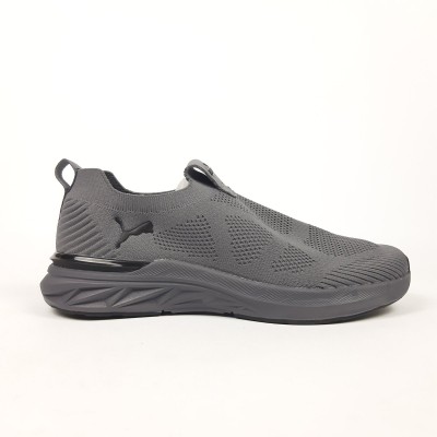 PUMA SOFTRIDE тапкие мокасины слипоны темно серые, Размер 45 PUMA SOFTRIDE тапкие мокасины слипоны темно серые, Размер 45