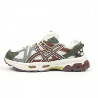 Asics Gel-kahana 8 бежеві з сірим та коричневим, Розмір 37