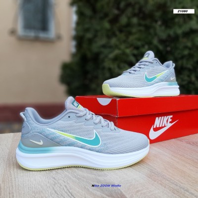 Nike ZOOM Winflo сірі з бірюзою, Розмір 38