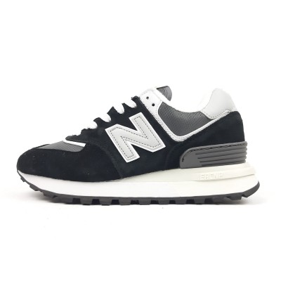 New Balance Legacy 574 чорні з сірим, Розмір 37