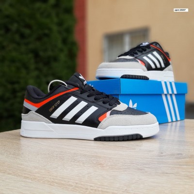Adidas DROP Step чорні з білим, Розмір 45