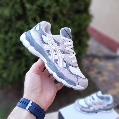ASICS GEL-NYC белые с серым, Размер 36