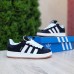 Adidas CAMPUS черные с белым, Размер 44