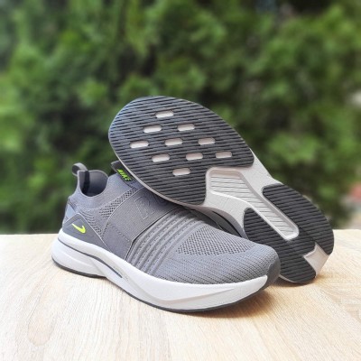 Nike Lightdtreet RUN сірі з салатовим, Розмір 45