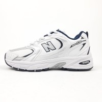 New Balance 530 Белые с синим, Размер 39 New Balance 530 Белые с синим, Размер 39