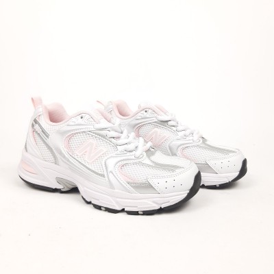 New Balance 530 білі з сріблом та рожевим, Розмір 41