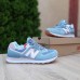 New Balance 574 голубые с розовым, Размер 37