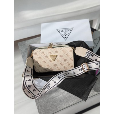 Сумка женская молочный Guess Гесс кросс-боди мини лого Сумка женская молочный Guess Гесс кросс-боди мини лого
