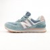 New Balance 574 голубые с розовым, Размер 37