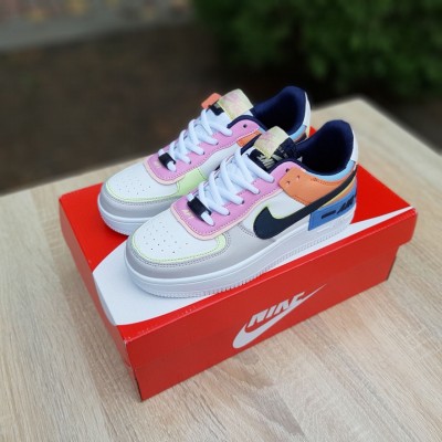 Nike Air Force 1 Shadow білі кольорові, Розмір 38