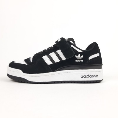 Adidas Forum 84 Low Black Suede White чорні з білим, Розмір 38 Adidas Forum 84 Low Black Suede White чорні з білим, Розмір 38