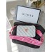 Сумка жіноча білий + малиновий Guess Гесс крос-боді міні лого