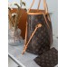 Сумка жіноча Louis Vuitton Neverfull коричневий класичний шопер Луї Віттон