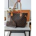 Сумка жіноча Louis Vuitton Neverfull коричневий класичний шопер Луї Віттон
