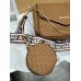 Сумка жіноча Michael Kors крос-боді 2 в 1 Майкл Корс теракотовий