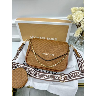 Сумка жіноча Michael Kors крос-боді 2 в 1 Майкл Корс теракотовий Сумка жіноча Michael Kors крос-боді 2 в 1 Майкл Корс теракотовий