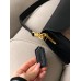 Жіноча сумка Coach Tabby чорно-бежевий коуч через плече