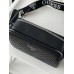 Сумка жіноча чорний стьобаний Guess Гесс крос-боді