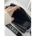 Сумка жіноча чорний стьобаний Guess Гесс крос-боді