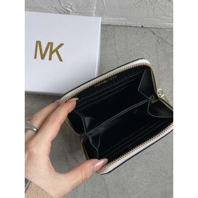 Гаманець Michael Kors, Майкл Корс жіночий міні з логотипом білий