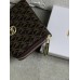 Гаманець Michael Kors, Майкл Корс жіночий міні з лого коричневий