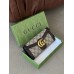Гаманець жіночий Gucci Marmont великий шоколадний з коробкою Гуччі