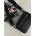 Чоловічі сумки COACH GRAHAM CROSSBODY через плече чорний класичний Коуч