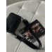 Чоловічі сумки COACH GRAHAM CROSSBODY через плече чорний класичний Коуч