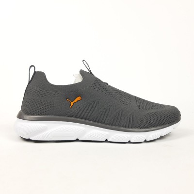 Puma Slip-On Knit тапкі мокасіни сліпони сірі з помаранчевим, Розмір 44 Puma Slip-On Knit тапкі мокасіни сліпони сірі з помаранчевим, Розмір 44