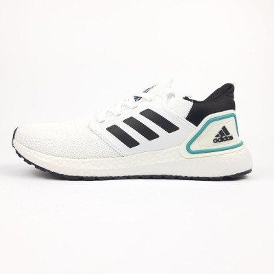 Adidas UltraBOOST 2020 белые с черным и зеленым, Размер 46 Adidas UltraBOOST 2020 белые с черным и зеленым, Размер 46