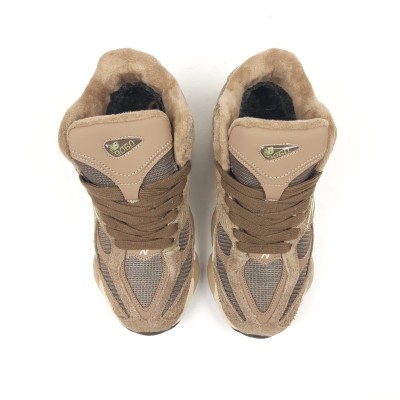 New Balance 9060 MID FUR високі кавові, Розмір 36