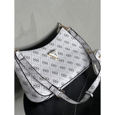 Сумка жіноча Guess Noelle 2в1 білий Гесс