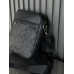 Чоловічі сумки месенджер Коуч через плече чорний Coach