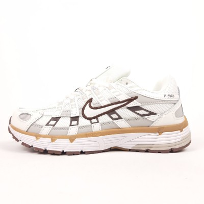 Nike P-6000 белые с коричневым, Размер 36 Nike P-6000 белые с коричневым, Размер 36