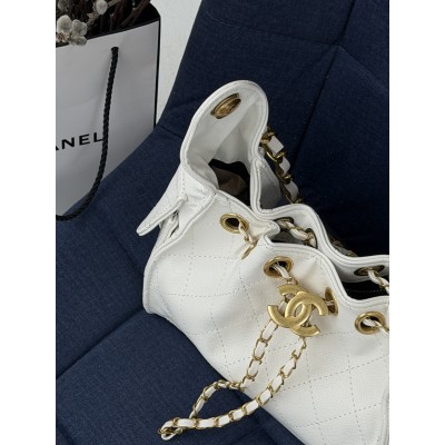 Сумка женская Chanel 22 mini Handbag Premium белый Шанель торба