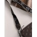 Сумка жіноча Guess 4G коричневий Гесс крос-боді через плече