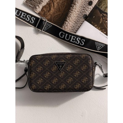 Сумка жіноча Guess 4G коричневий Гесс крос-боді через плече Сумка жіноча Guess 4G коричневий Гесс крос-боді через плече
