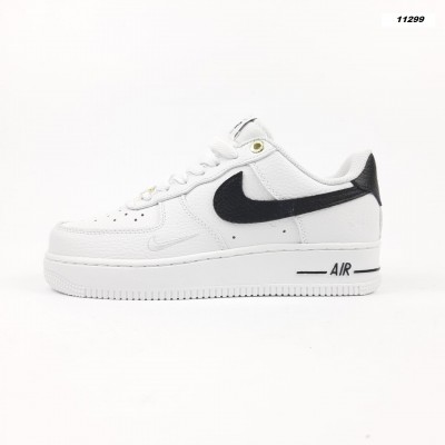 Nike AIR Force 1 AF-1 '82 Білі з чорним, Розмір 37