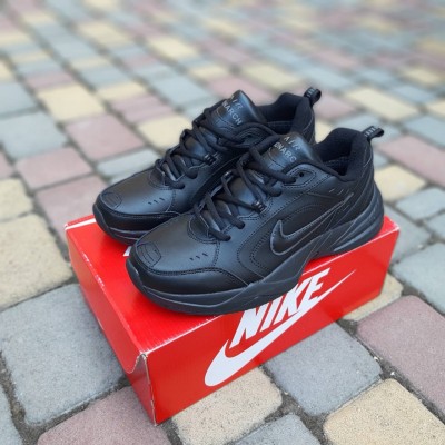 Nike AIR Monarch Чорні, Розмір 45
