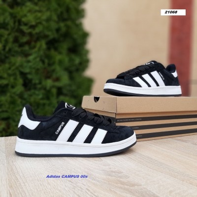 Adidas CAMPUS 00s  чорні з білим, Розмір 39