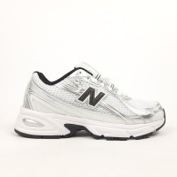 New Balance 740 білі з чорним та сріблом, Розмір 38