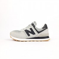New Balance 574 світло сірі на бежевій, Розмір 45