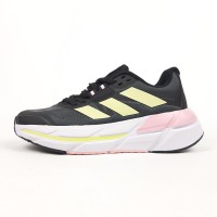 Adidas Adistar 2.0 Running чорні з жовтим та пудрою, Розмір 38