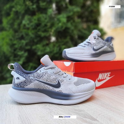 Nike ZOOM світло сірі помаранчевий язик, Розмір 44