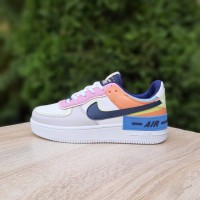 Nike Air Force 1 Shadow білі кольорові, Розмір 38