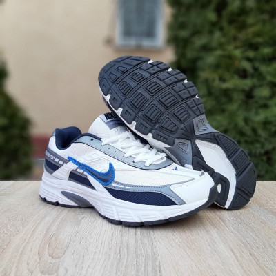 Nike Initiator белые с черным и синим, Размер 42