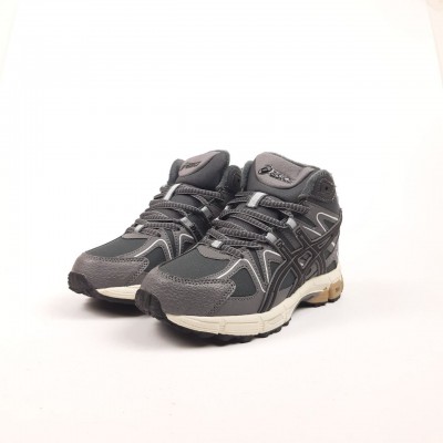 Asics Gel-Kahana 8 High серые на бежевом, Размер 36