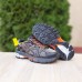 Asics Gel Kahana 8 сірі з чорним та помаранчевим, Розмір 41