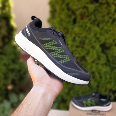 Salomon SensiFit  чорні з салатовим, Розмір 43